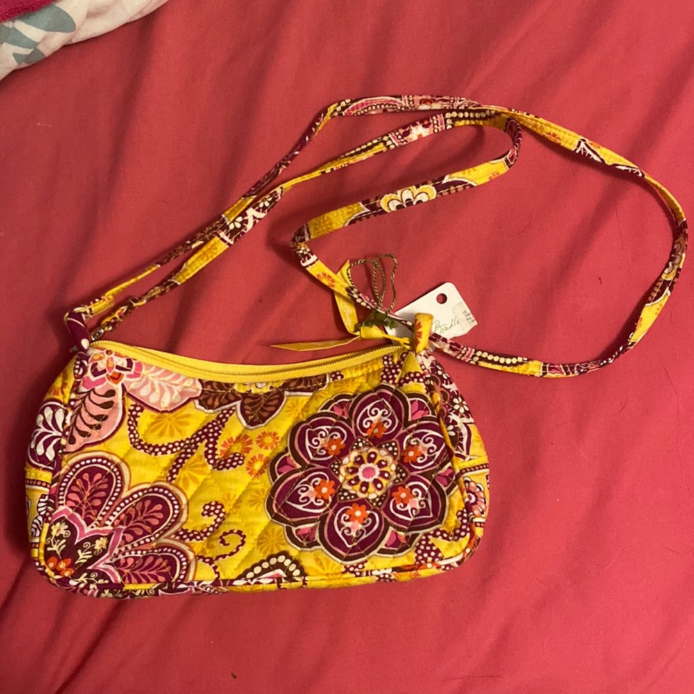 Classic Vera Bradley Amy purse in Bali Gold
